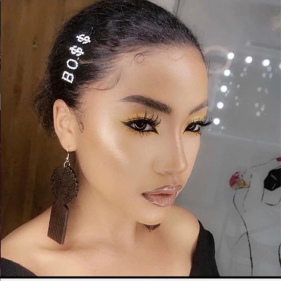 New Bling Rhinestone Hair Clip/ Barrette- Drippin - Picture 4 of 6